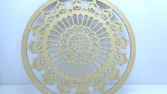 Mandala a Laser