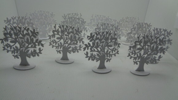 Mini Arvores em mdf