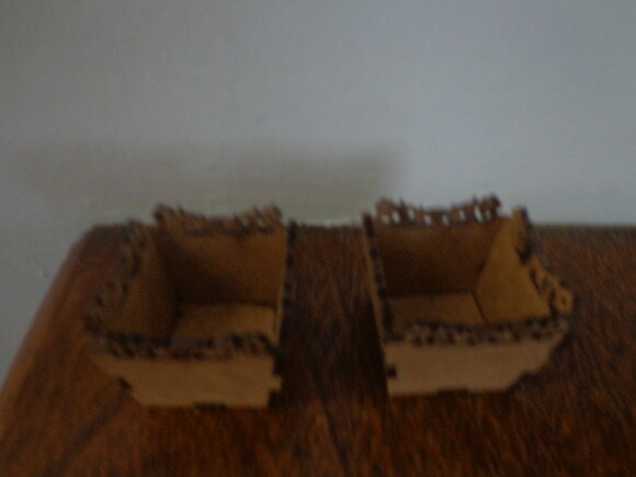 Mini Cachepôs Recortados a Laser