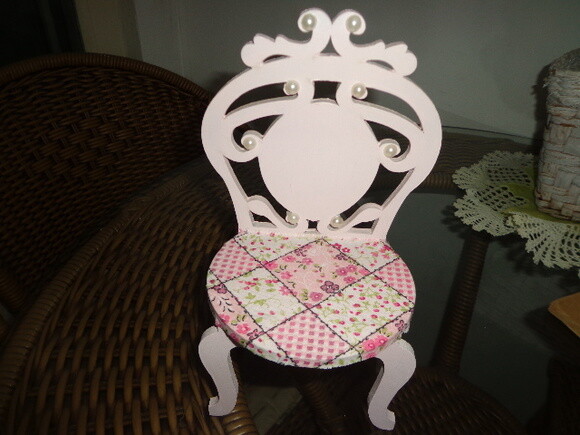 Mini Cadeira Decorada