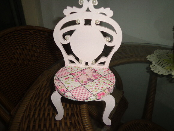 Mini Cadeira Decorada