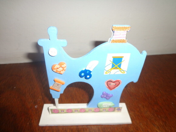 Mini Máquina de Costura Decorada