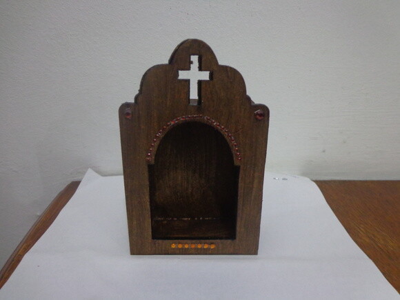 Mini Oratório com Cruz