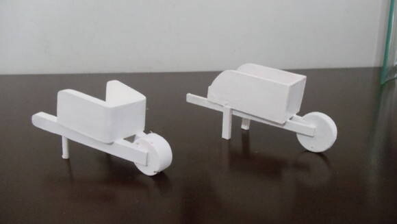 Miniaturas em mdf