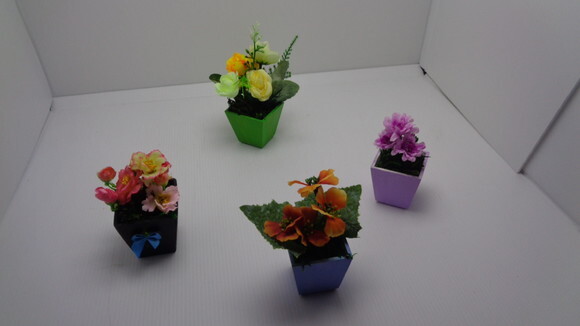 Mini Vasinhos Floridos-Promoção
