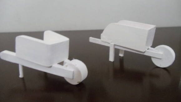 Miniaturas em mdf