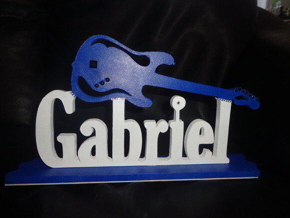 Nome com Guitarra