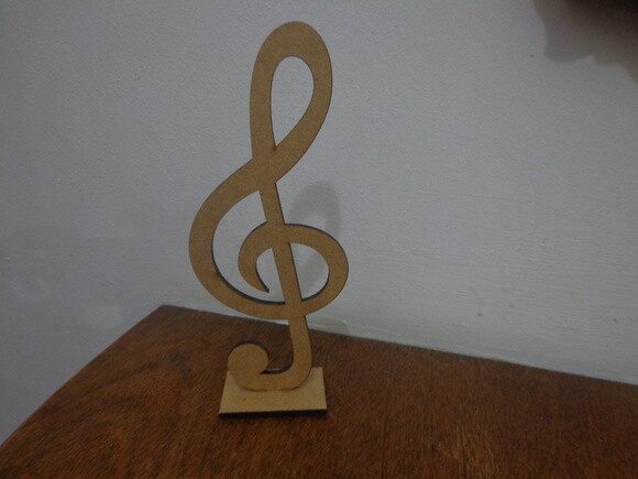 Nota Musical em Mdf- --10,00 a Unidade.