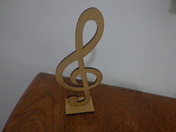 Nota Musical em Mdf- --10,00 a Unidade.