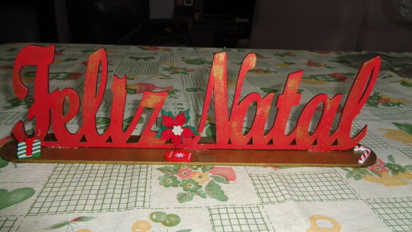 Palavra Feliz Natal com Base