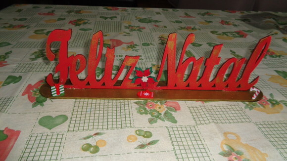 Palavra Feliz Natal com Base