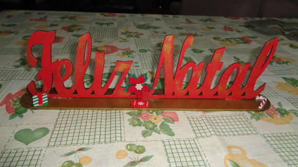 Palavra Feliz Natal com Base