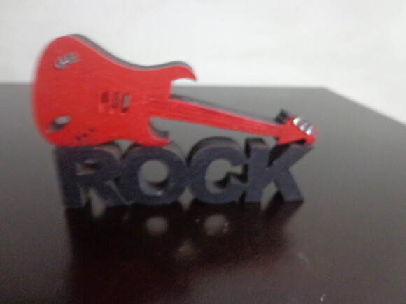 Palavra Rock Tamanho Pequeno
