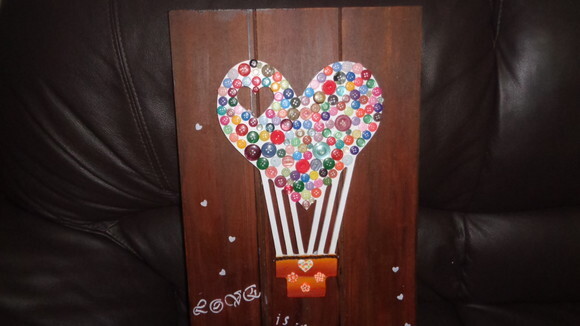 Pallet Com Balão Decorado