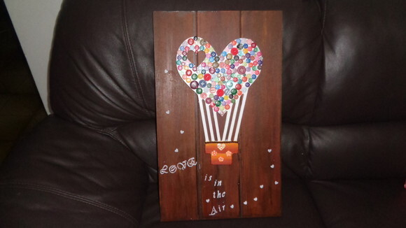 Pallet Com Balão Decorado