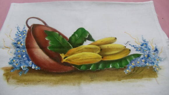 Pano de Prato Tacho de Bananas