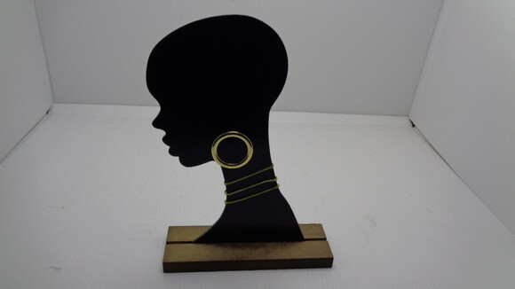 Peça Decorativa Africana,