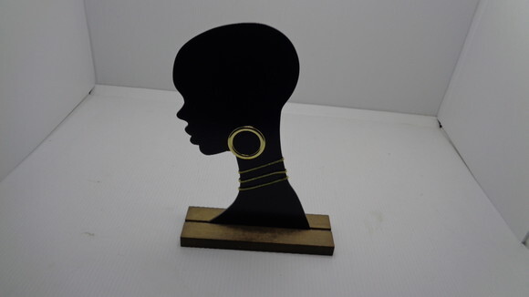 Peça Decorativa Africana,