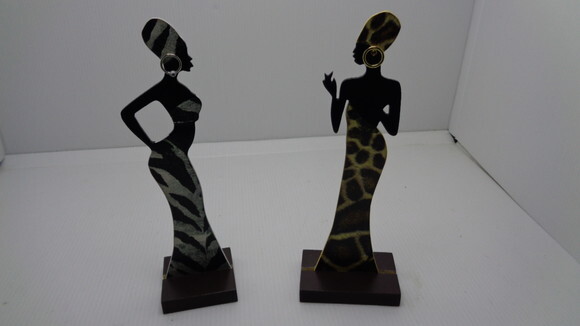 Peças Decorativas ,mulheres Africanas-preço Unitário