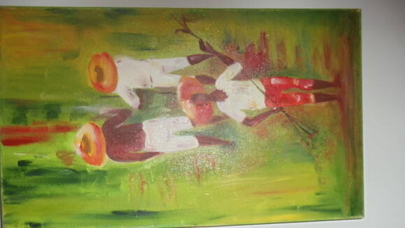 Pintura a Oleo, Cortadores de Cana-black Friday