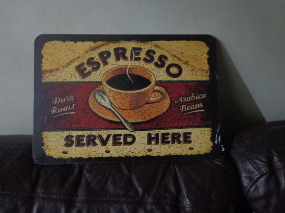 Placa Decorativa Café Expresso