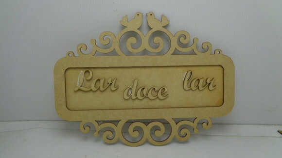 Placa Decorativa em mdf