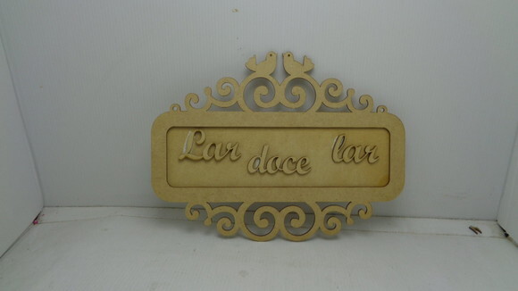 Placa Decorativa em mdf