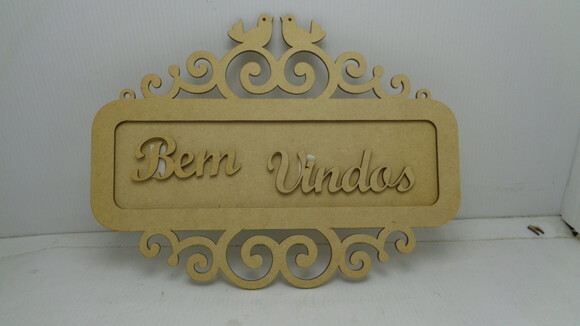 Placa Decorativa em mdf