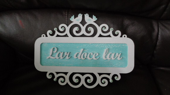 Placa Decorativa Lar Doce Lar---promoção