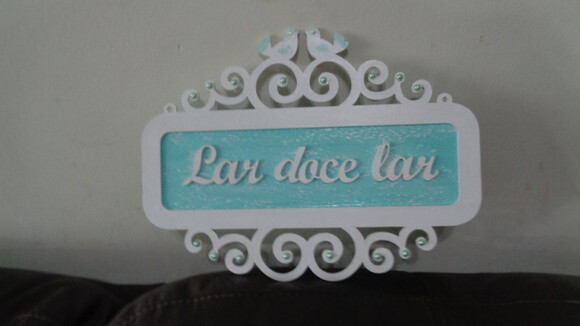 Placa Decorativa Lar Doce Lar---promoção