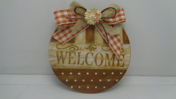 Placa Decorativa Welcome-black Friday