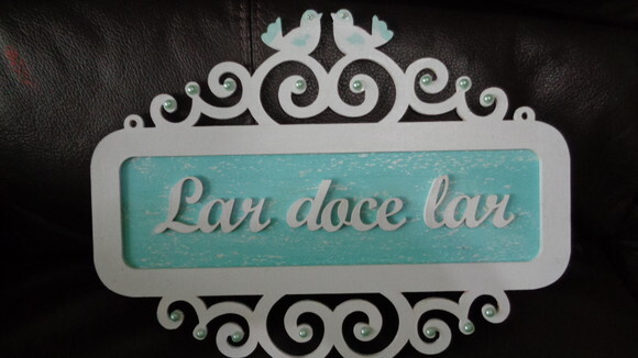Placa Decorativa Lar Doce Lar---promoção