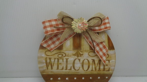 Placa Decorativa Welcome-black Friday