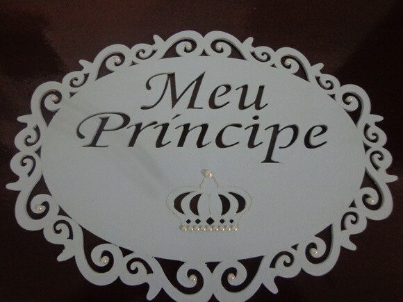 Placa Meu Principe