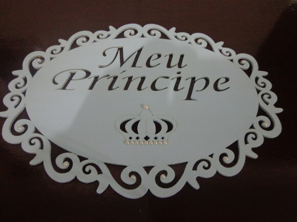 Placa Meu Principe
