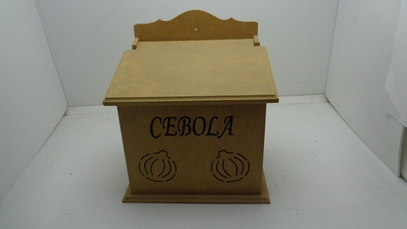 Porta Alho e Porta Cebola em Mdf-preço Unitário