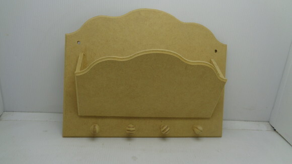 Porta Carta e Chaves em mdf
