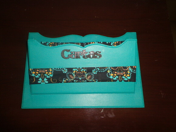 Porta Cartas e Chaves Elegante-black Friday-35,00