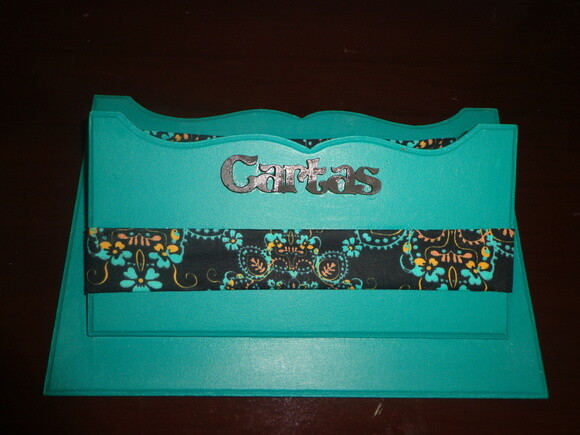 Porta Cartas e Chaves Elegante-black Friday-35,00
