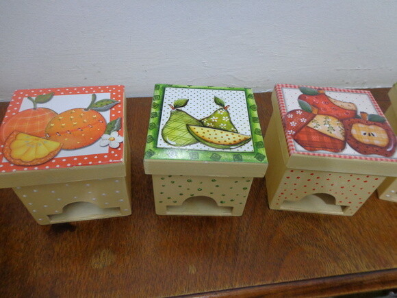 Porta Chá Frutas Variadas