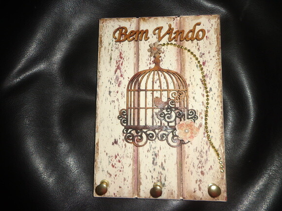 Porta Chaves Bem Vindo-black Friday-29,90