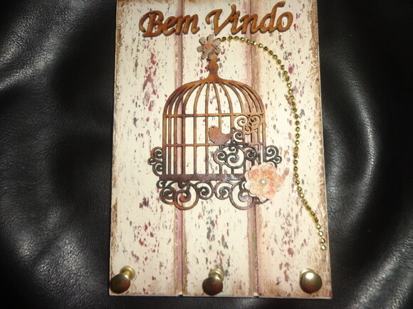 Porta Chaves Bem Vindo-black Friday-29,90