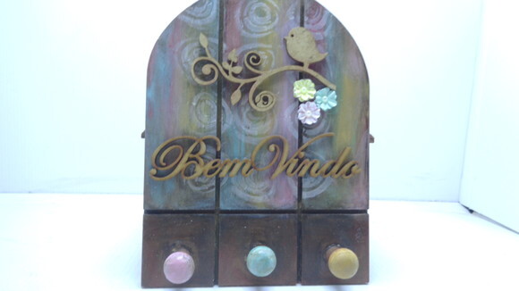 Porta Chaves Bem Vindos-black Friday 32,00