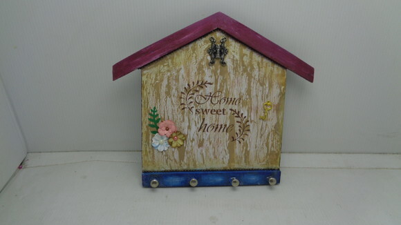 Porta Chaves Casa em Mdf-