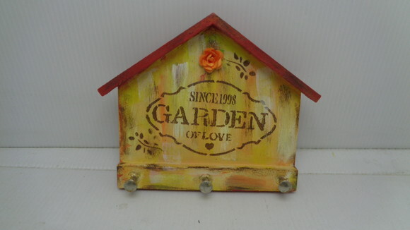 Porta Chaves Casinha Garden-black Friday