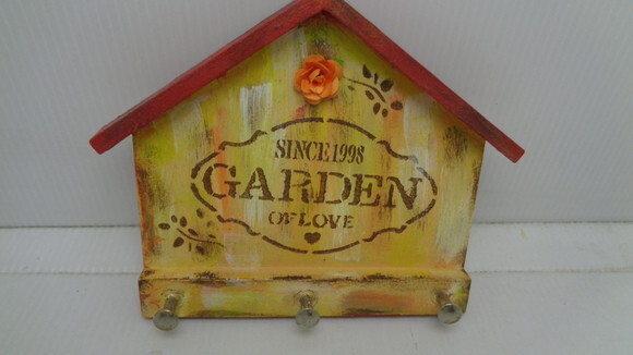 Porta Chaves Casinha Garden-black Friday