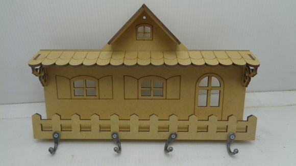 Porta Chaves com Varanda-black Friday