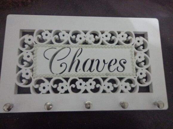 Porta Chaves Florido G-promoção-