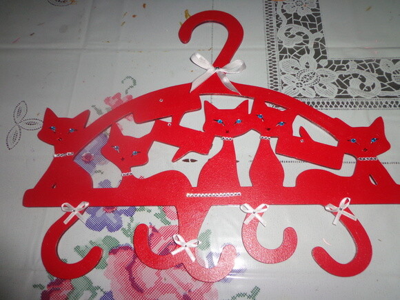 Porta Colar Gatinhos