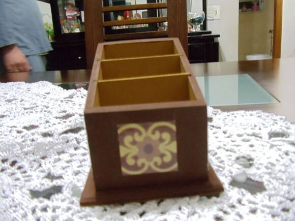 Porta Controle Remoto em mdf